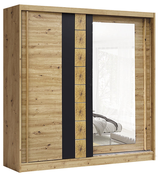 Avantgarde 2 Door Mirrored Sliding Wardrobe 200/215/60 - AV1-20