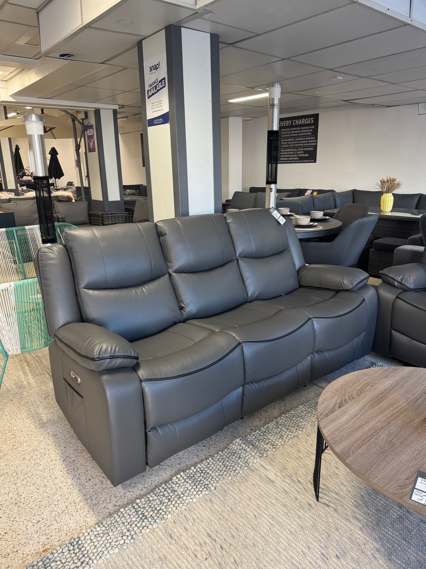 Harald 3 Seater Electric Recliner