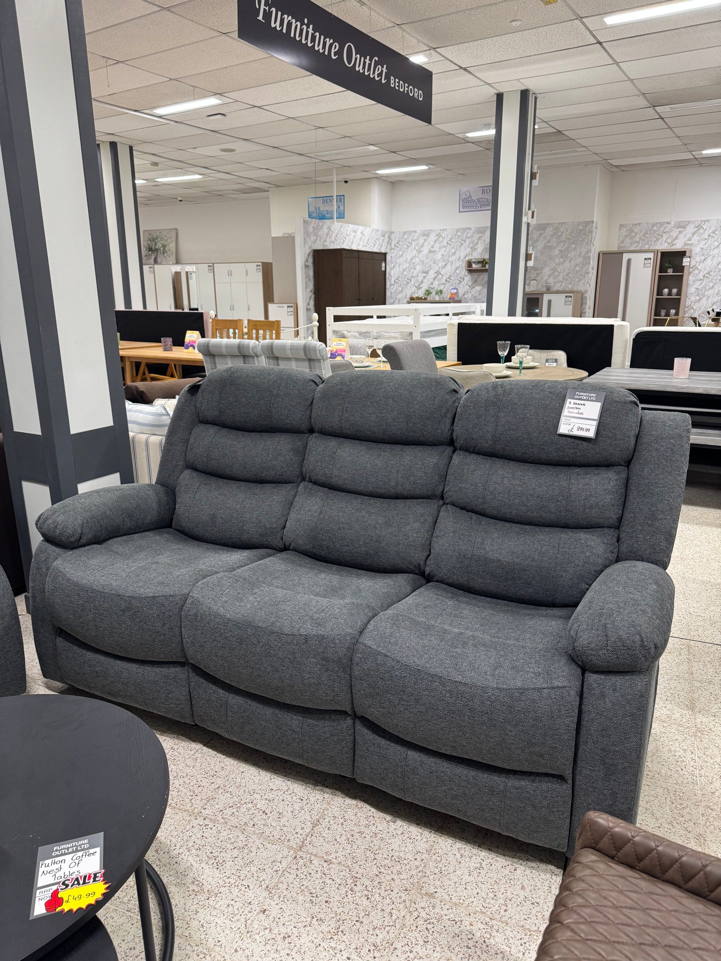 Alva 3 Seater Electric Recliner