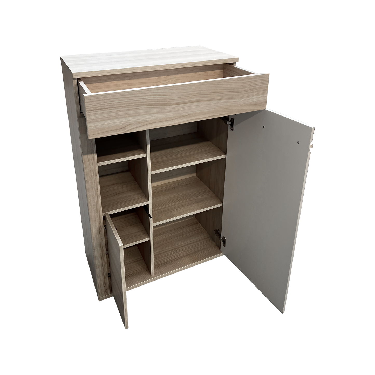 Oslo 1+1 Door and 1 Drawer Tall Sideboard 78/120/38 - OS15