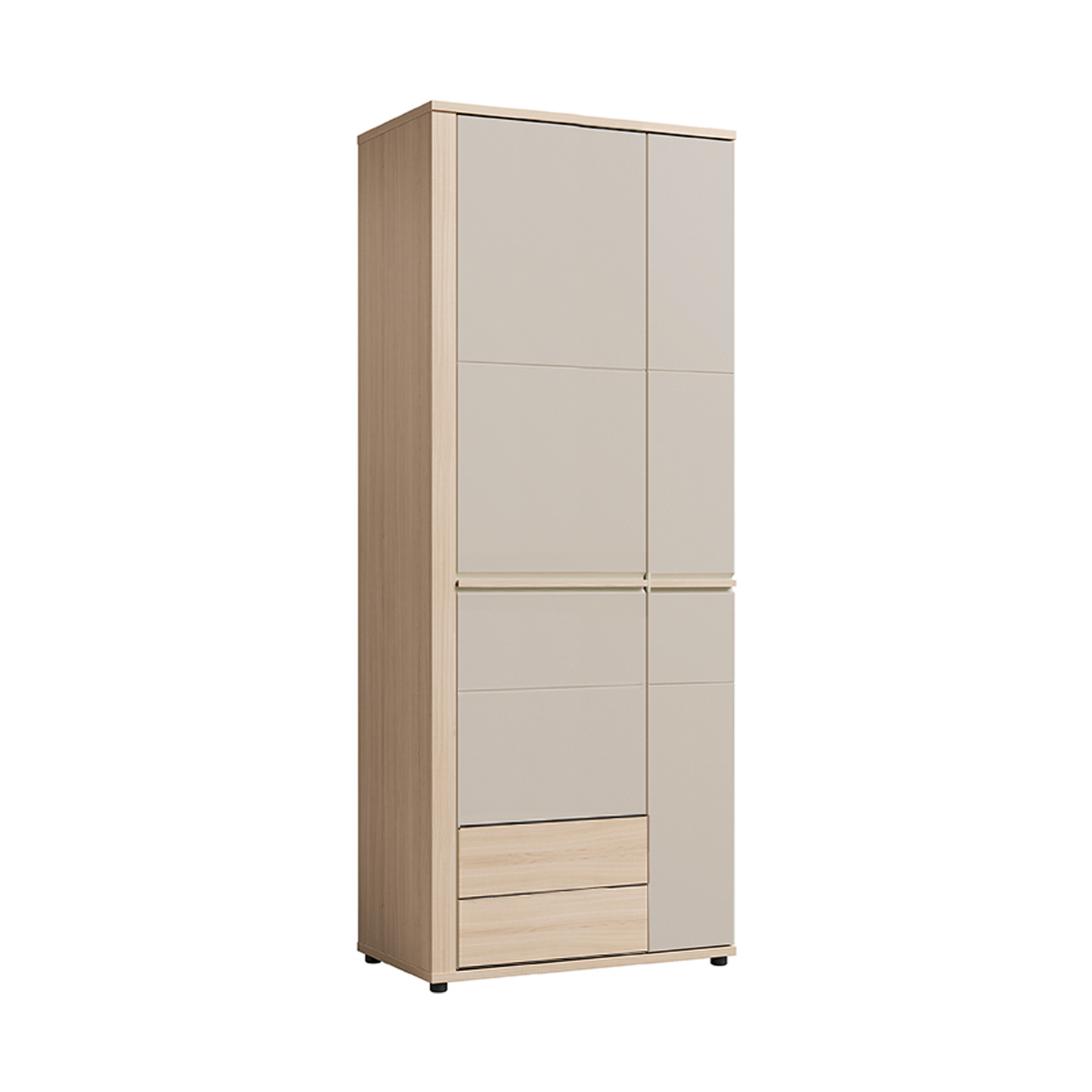 Oslo 2 Door and 2 Drawer Wardrobe 78/200/55 - OS1