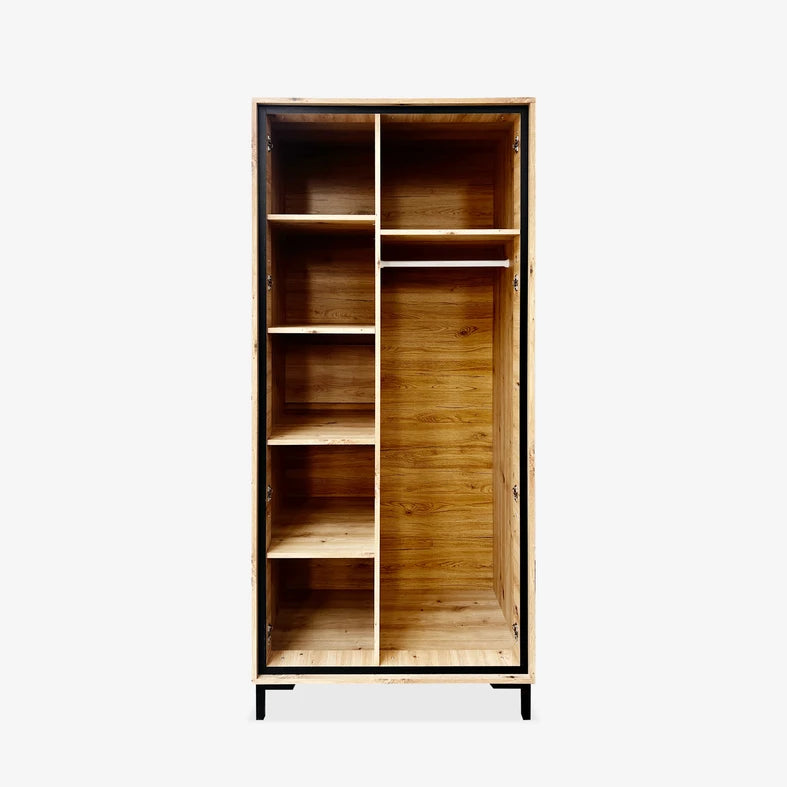 Parii 2 Door Wardrobe 89/196/54 - PA01