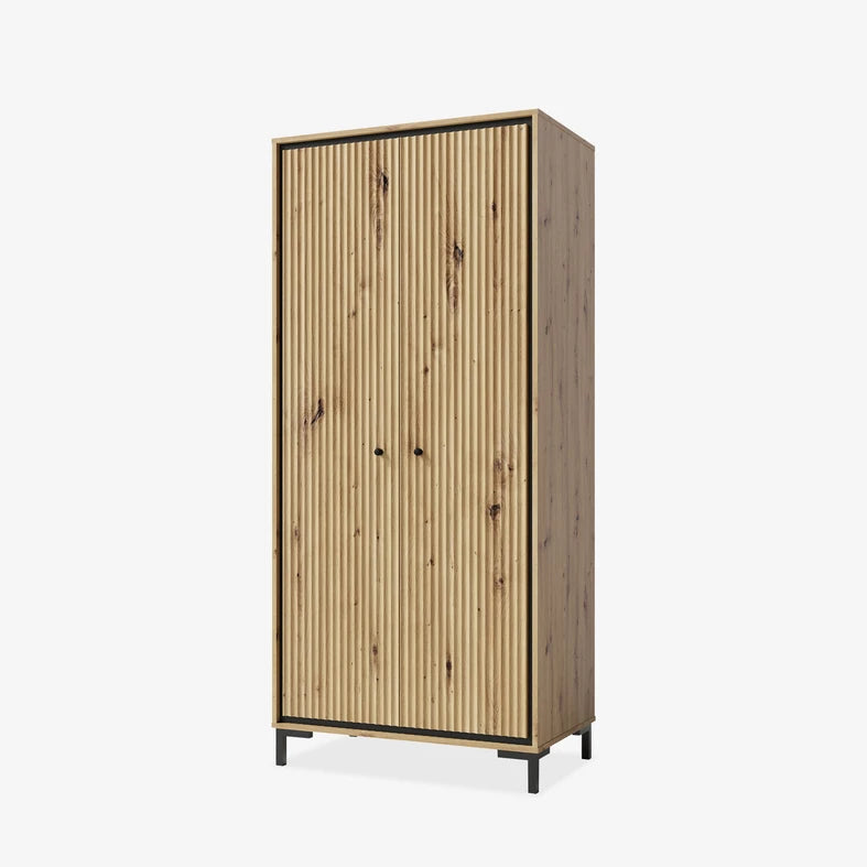 Parii 2 Door Wardrobe 89/196/54 - PA01
