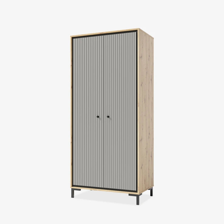 Parii 2 Door Wardrobe 89/196/54 - PA01