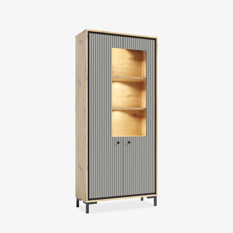 Parii Glass Display Cabinet 89/196/37 - PA02