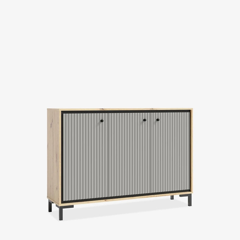 Parii 3 Door Sideboard 130/92/37 - PA12