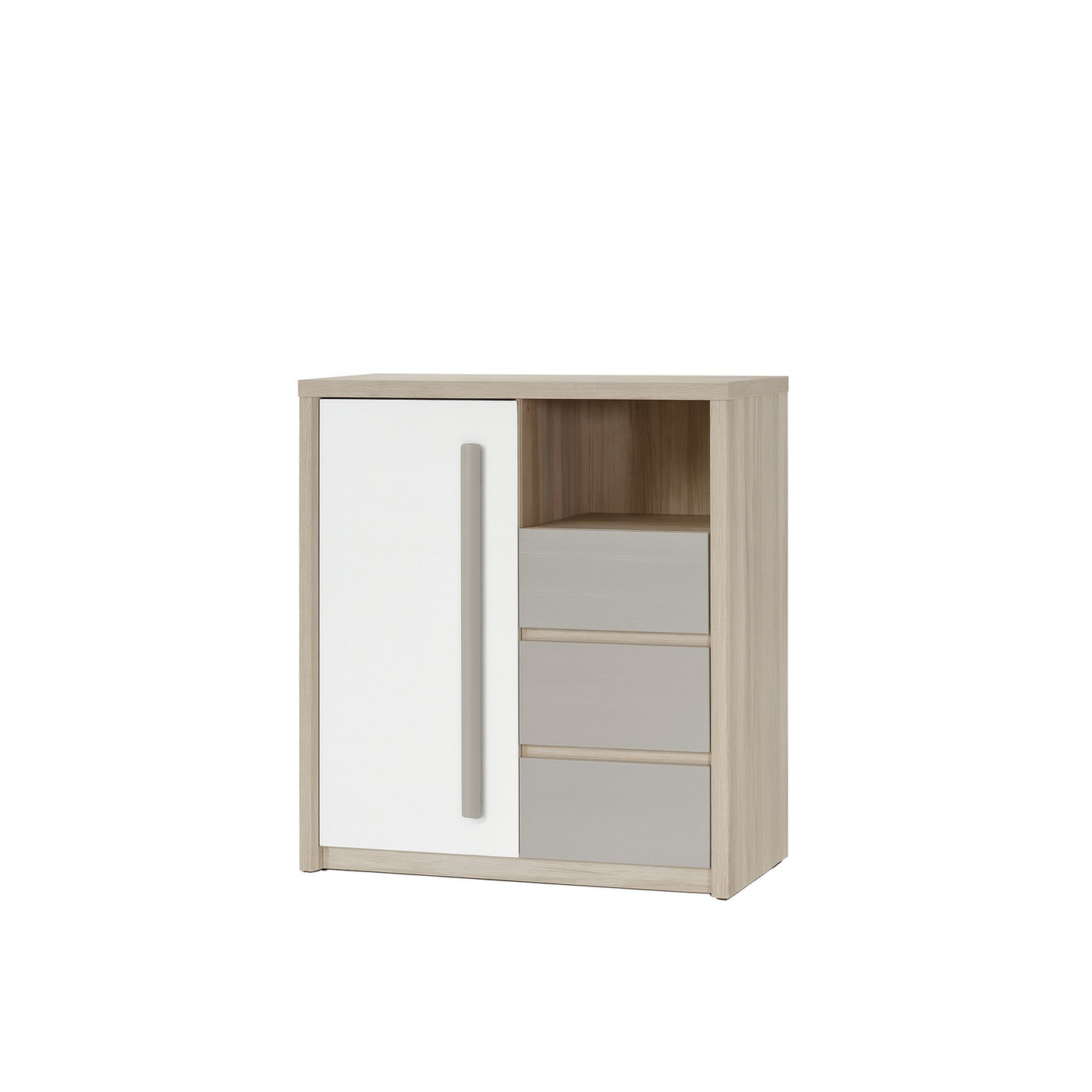 Roma 1 Door and 3 Drawer Tall Sideboard 90/117/43 - ROM8
