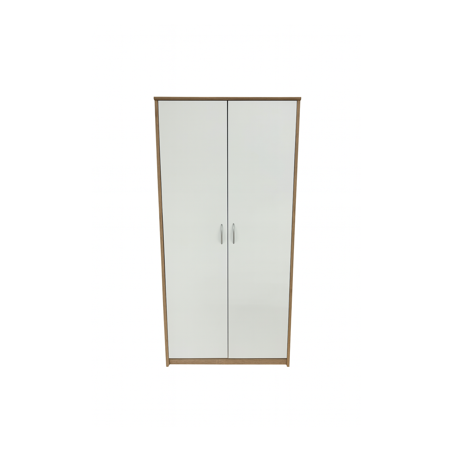 Windsor Double Wardrobe White and Sonoma Oak 86/193/54 - SZ04