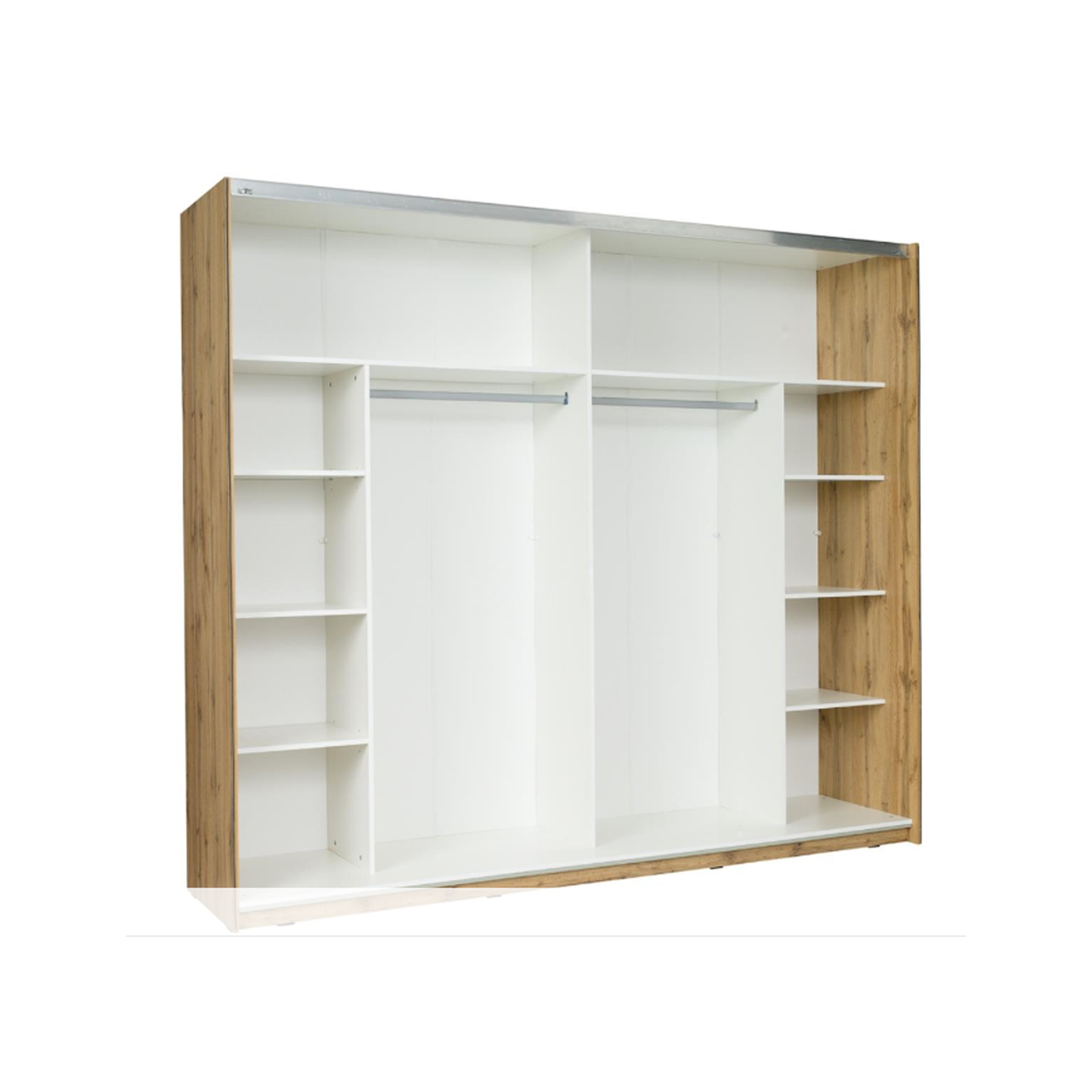 Ernest 2 Door Mirrored Sliding Wardrobe