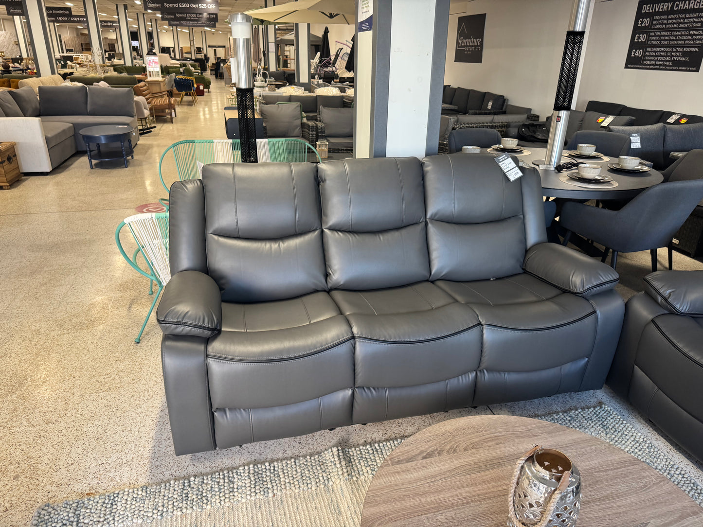 Harald 3 Seater Electric Recliner