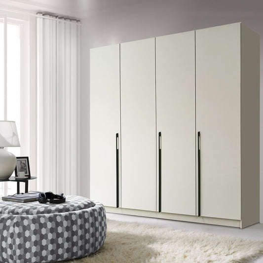 Denver 4 Door Wardrobe 200/215/60 - DEN1-20