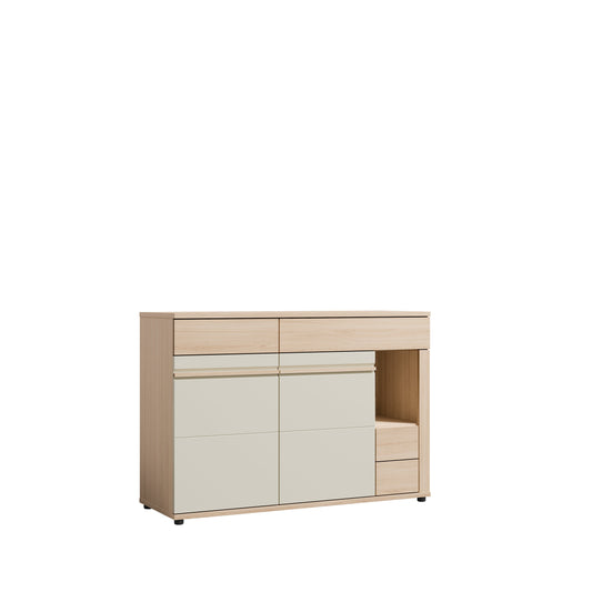 Oslo 2 Door and 2+2 Drawer Sideboard 130/90/44 - OS12